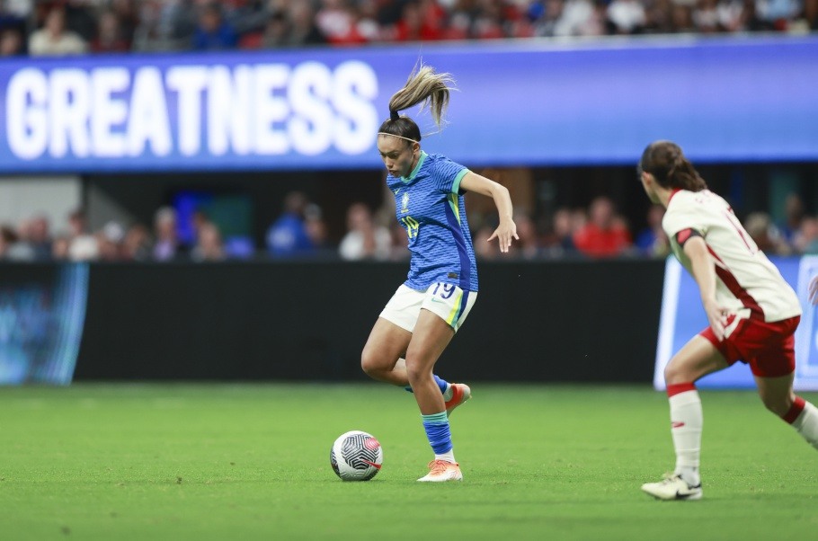 Brasil e Canadá se enfrentaram pela semifinal do Torneio SheBelieves