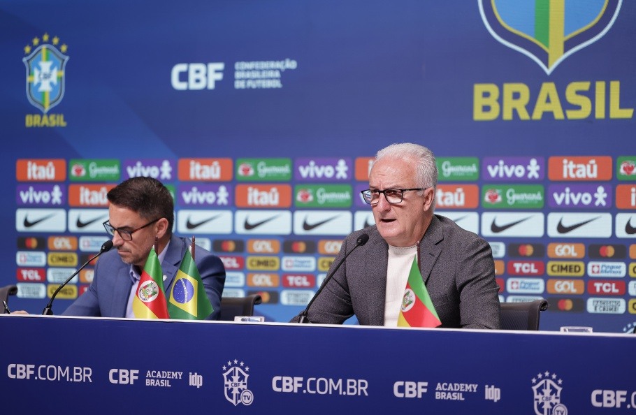 Dorival Júnior e Rodrigo Caetano participam da convocação da Seleção