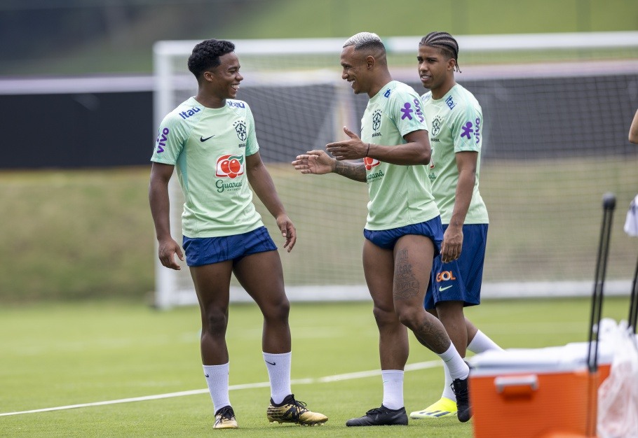 Treino da seleção Pré-Olímpica na Granja Comary 09-01-24