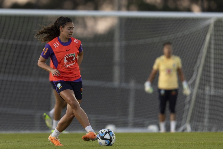 Primeiro treino da Seleção Feminina Principal em Brisbane