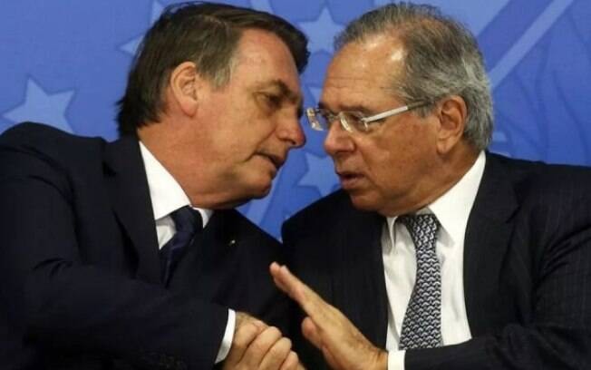 Jair Bolsonaro e Paulo Guedes