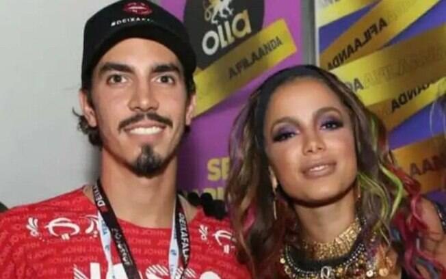 Anitta e Gabriel David