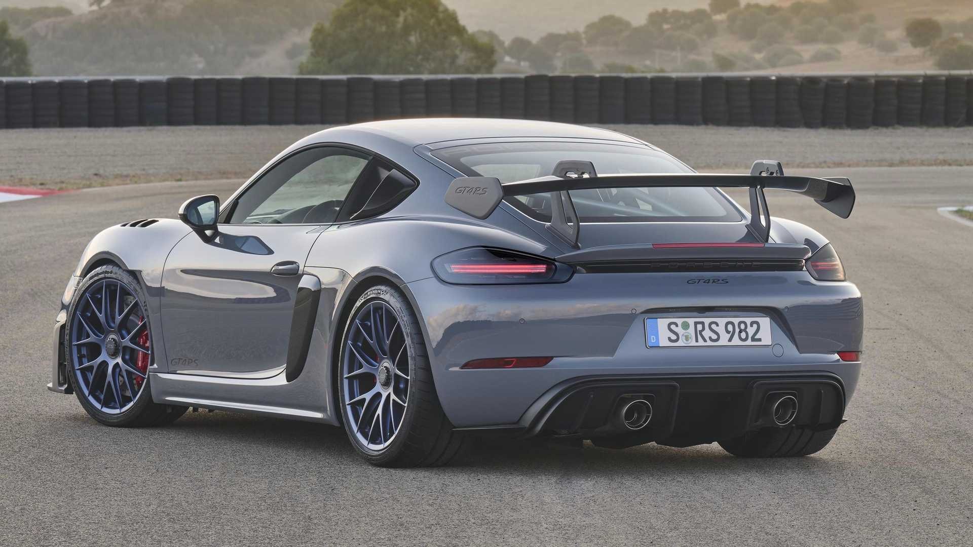 Porsche 718 Cayman GT4 RS. Foto: Divulgação