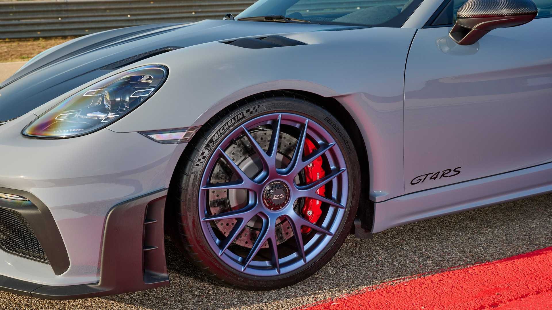 Porsche 718 Cayman GT4 RS. Foto: Divulgação