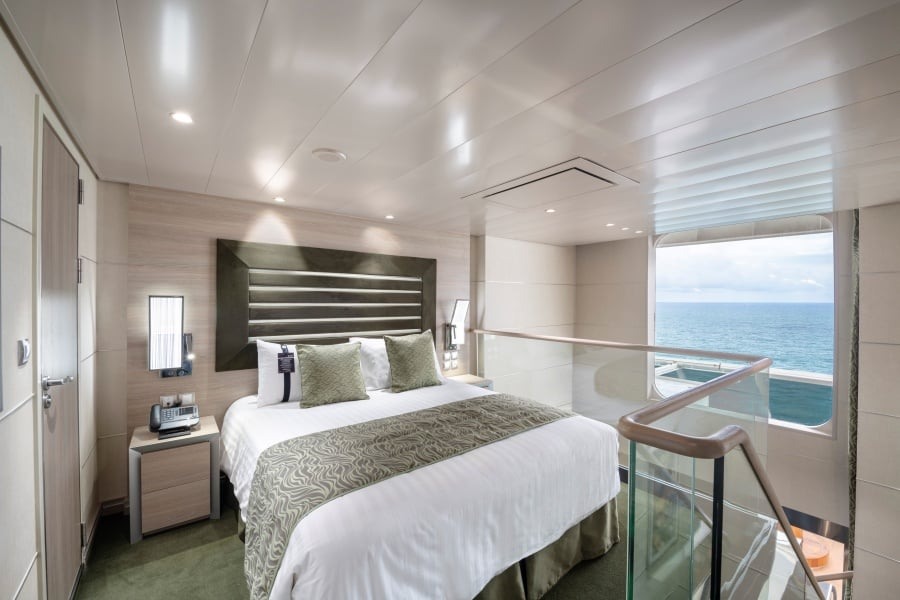 MSC Yacht Club Suíte Duplex. Foto: Divulgação