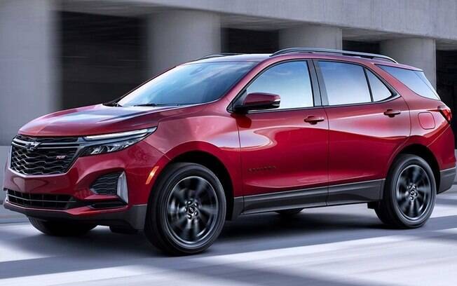 Chevrolet Equinox 2021. Foto: Divulgação