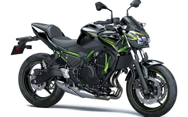 Kawasaki Z650 2021. Foto: Divulgação