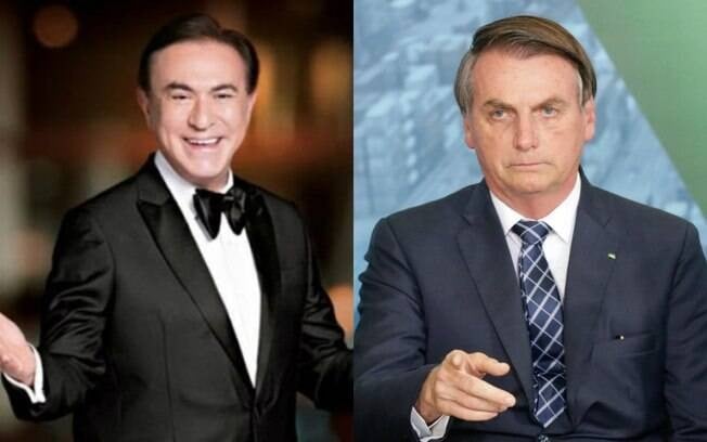 Amaury Jr e Bolsonaro