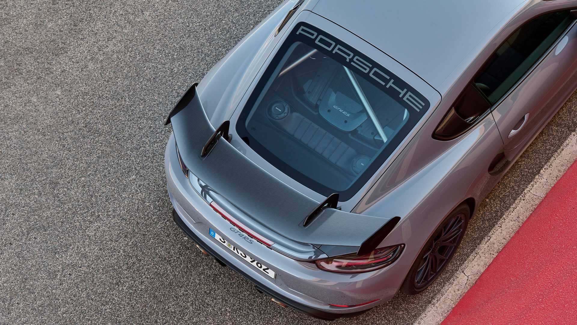 Porsche 718 Cayman GT4 RS. Foto: Divulgação