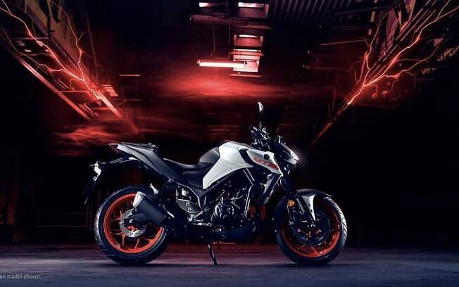 Yamaha MT-03. Foto: Divulgação