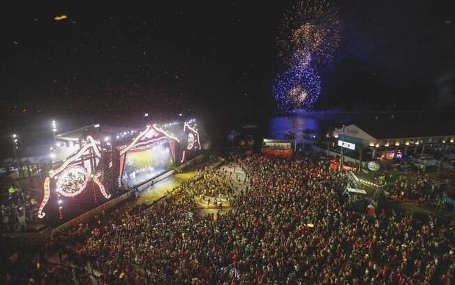 Abertura do Carnaval do Marco Zero do Recife. Foto: Divulgação/Prefeitura do Recife