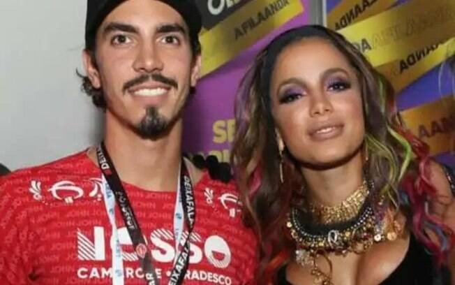 Anitta e Gabriel David