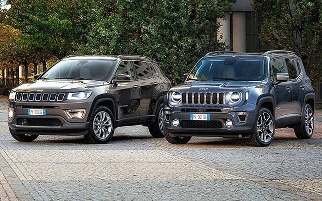 Renegade e Compass 4xe