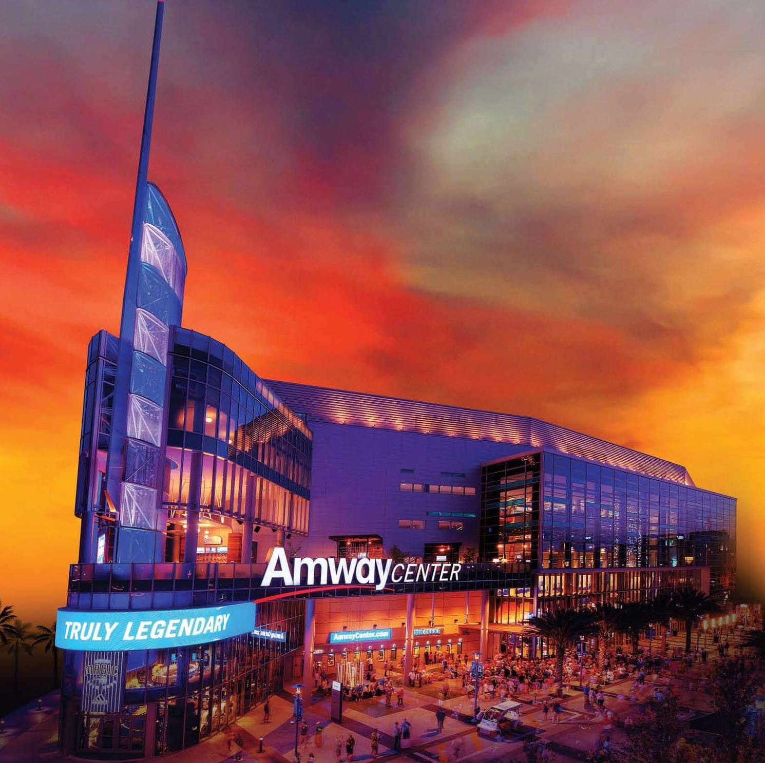 O Amway Center sedia shows e outros eventos como lutas da WWE, além de ser a casa do time da NBA Orlando Magic