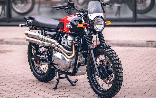 Royal Enfield Scrambler. Foto: Divulgação