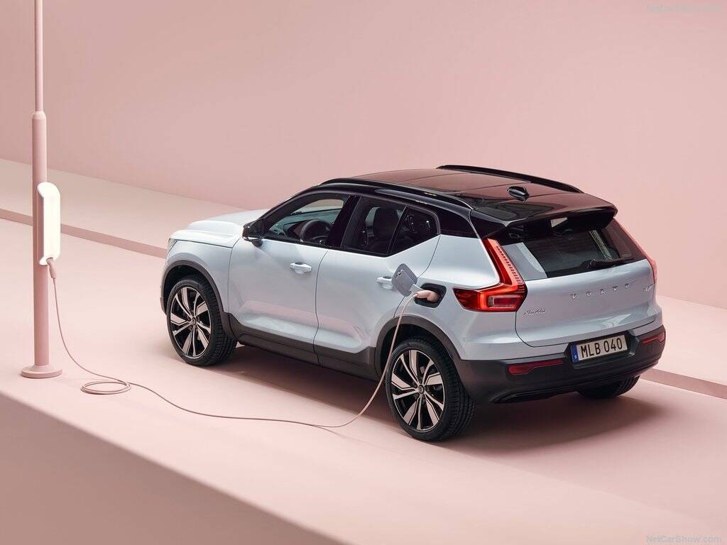 Volvo XC40 Recharge Pure Electric. Foto: Divulgação