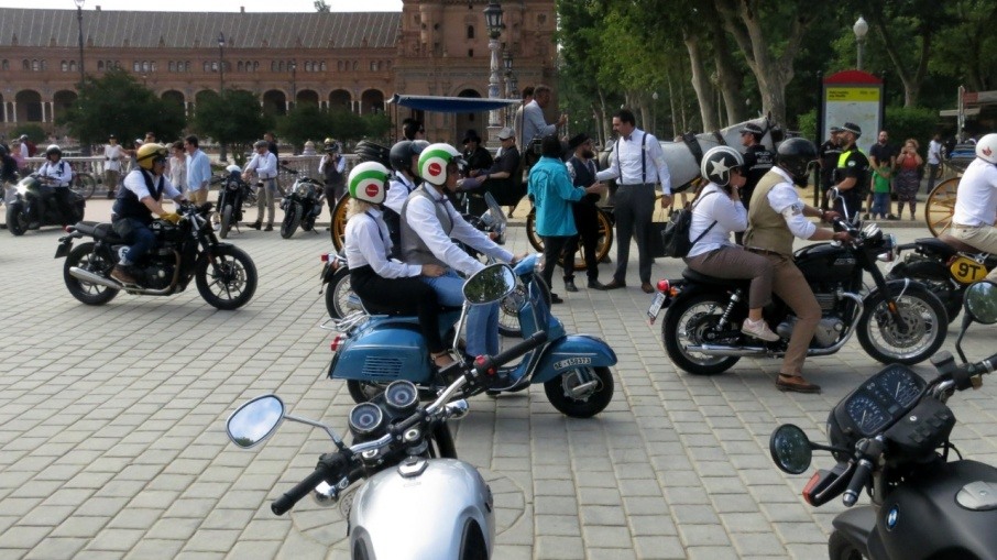 Passeio de moto pela Espanha. Foto: Carlos Patrício