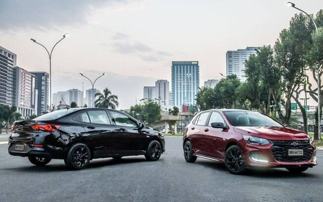 Chevrolet Onix Plus Midnight e Onix RS