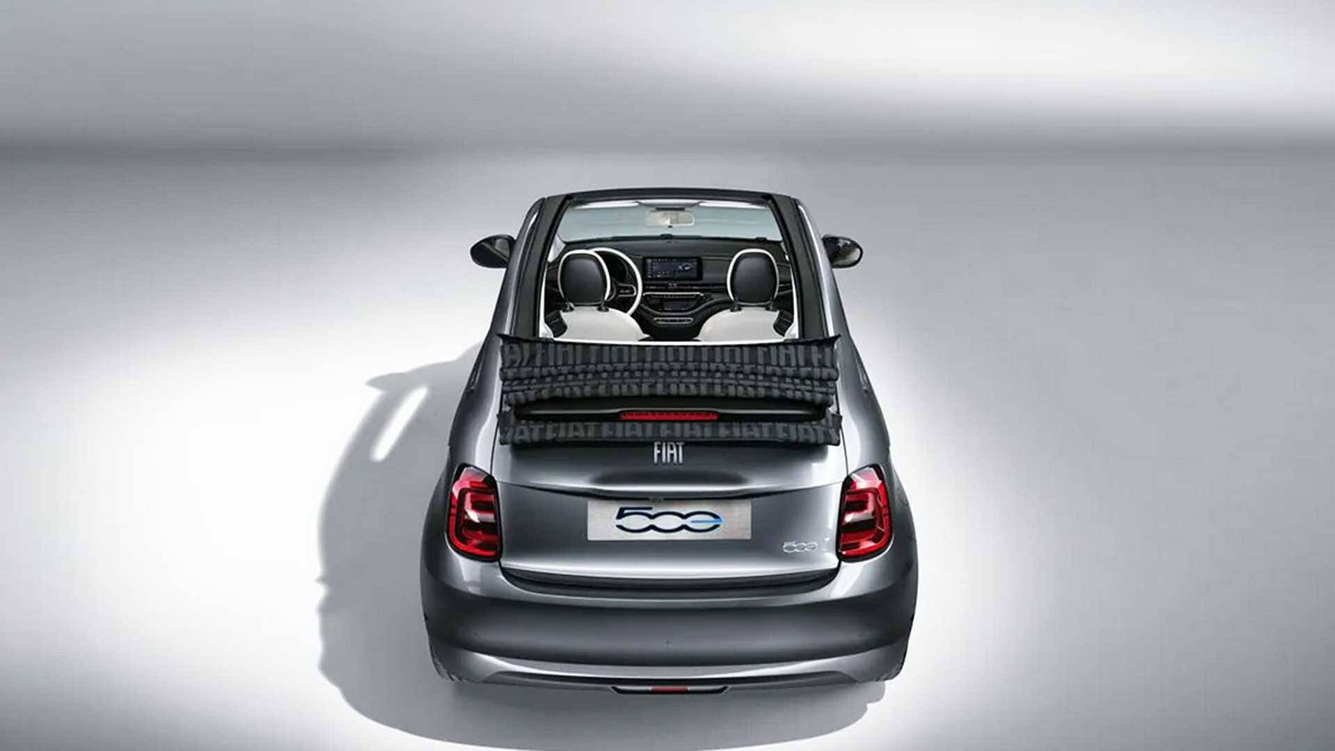 Fiat 500 elétrico. Foto: Divulgação