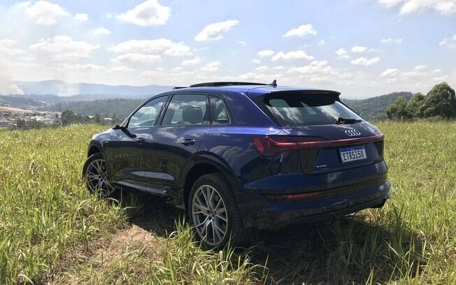 Audi e-tron. Foto: Guilherme Menezes/iG