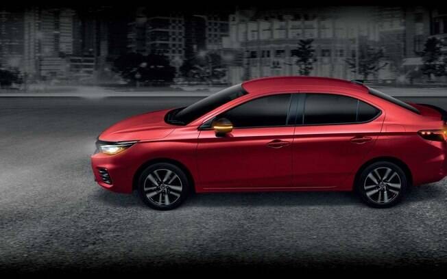 Honda City 2022. Foto: Divulgação