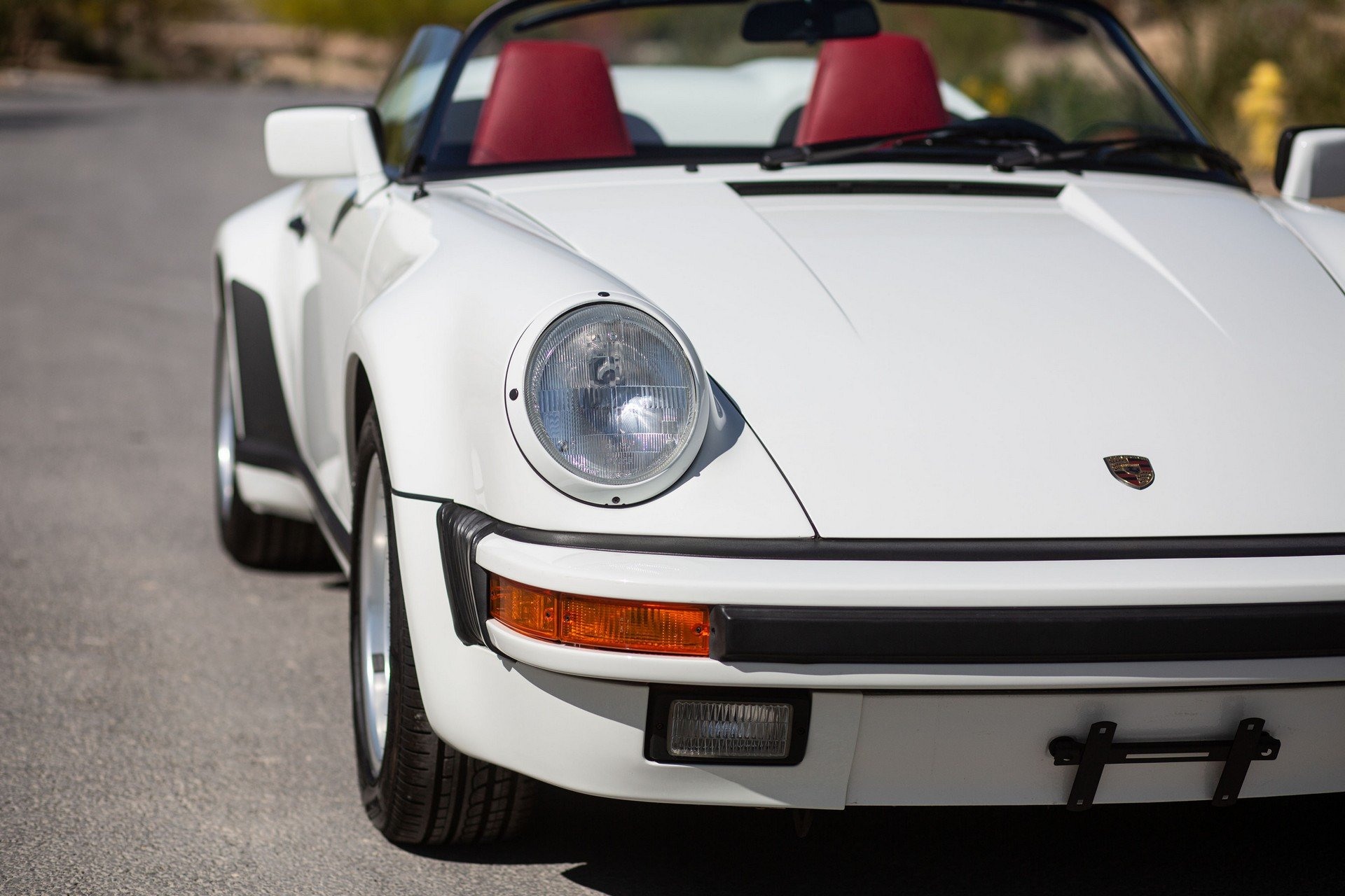 Porsche 911 Speedster 1989. Foto: Divulgação