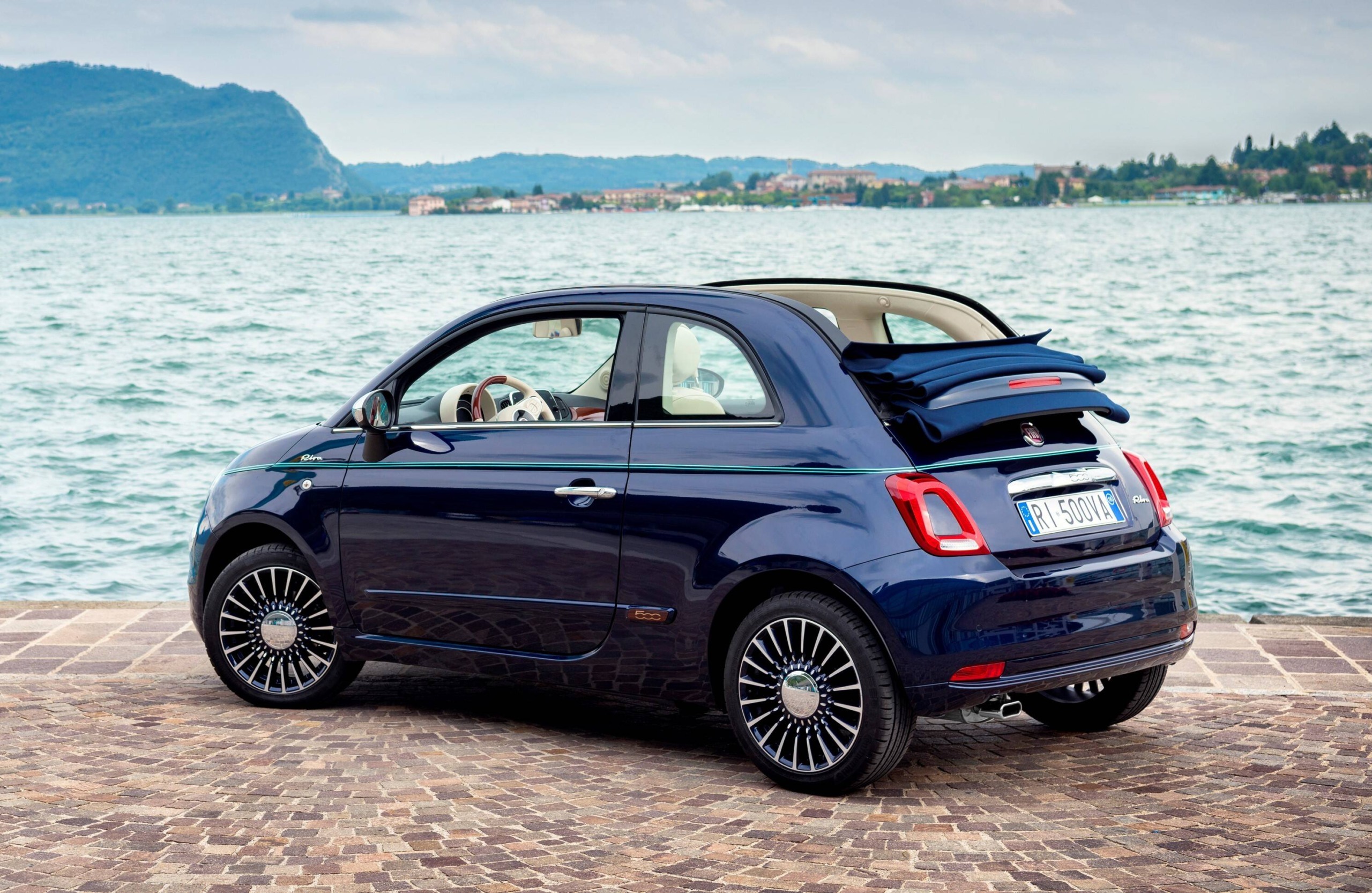 Fiat 500C Riva. Foto: Divulgação