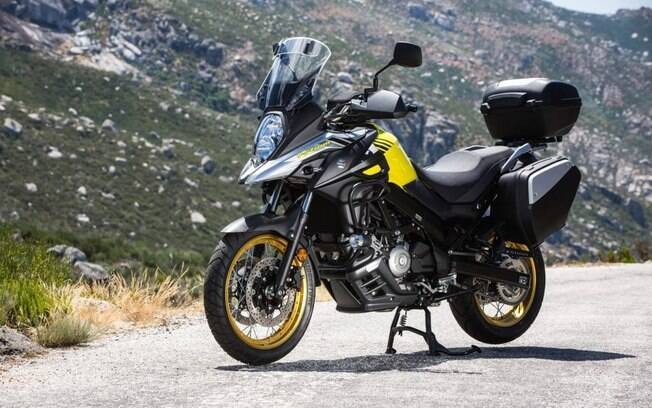 Suzuki V-Strom. Foto: Divulgação