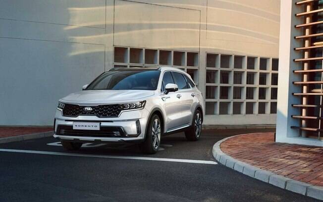 Kia Sorento. Foto: Divulgação