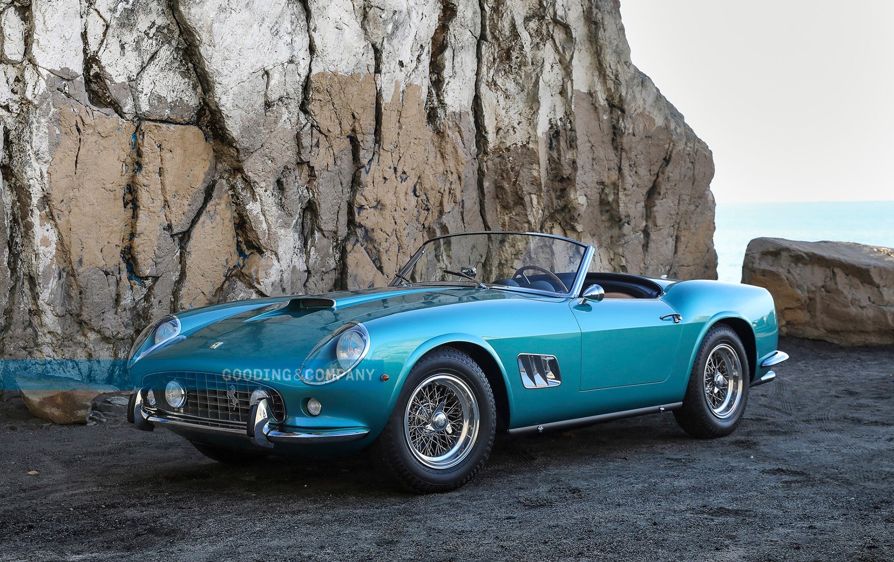 Ferrari 250 GT California Spider 1962. Foto: Reprodução - Gooding & Co