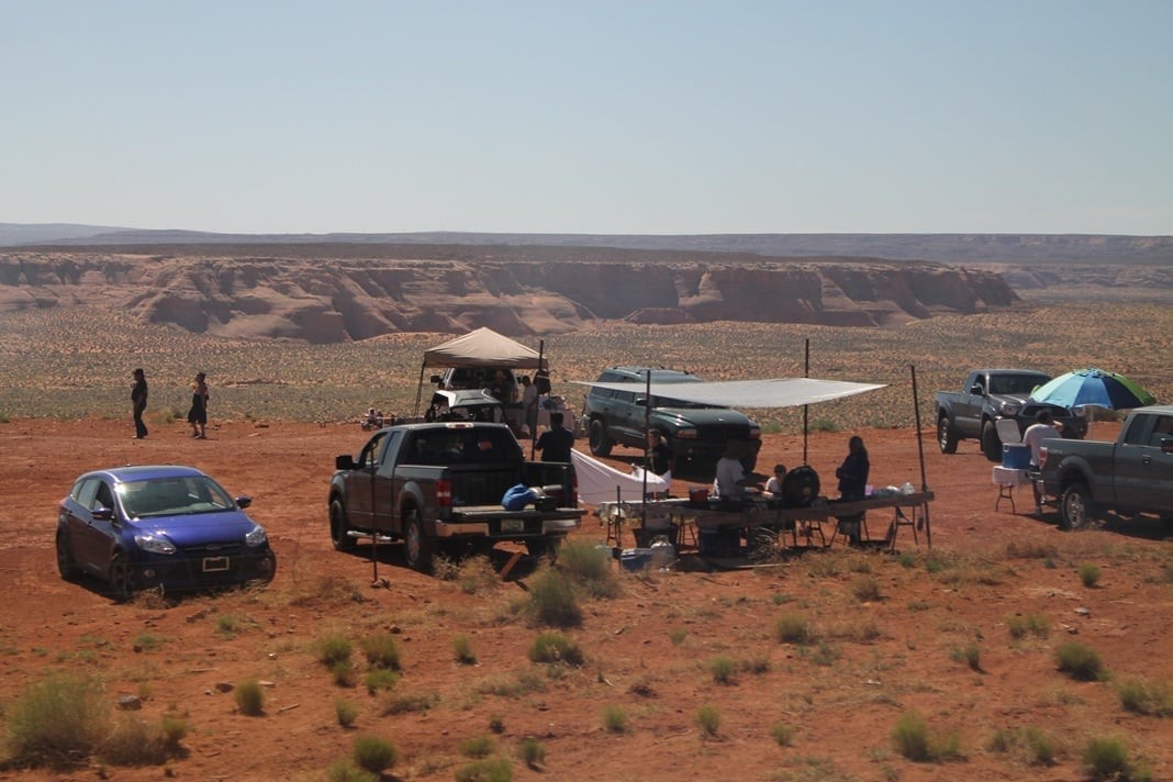 Rafaella Ferraz em viagem pelo Grand Canyon