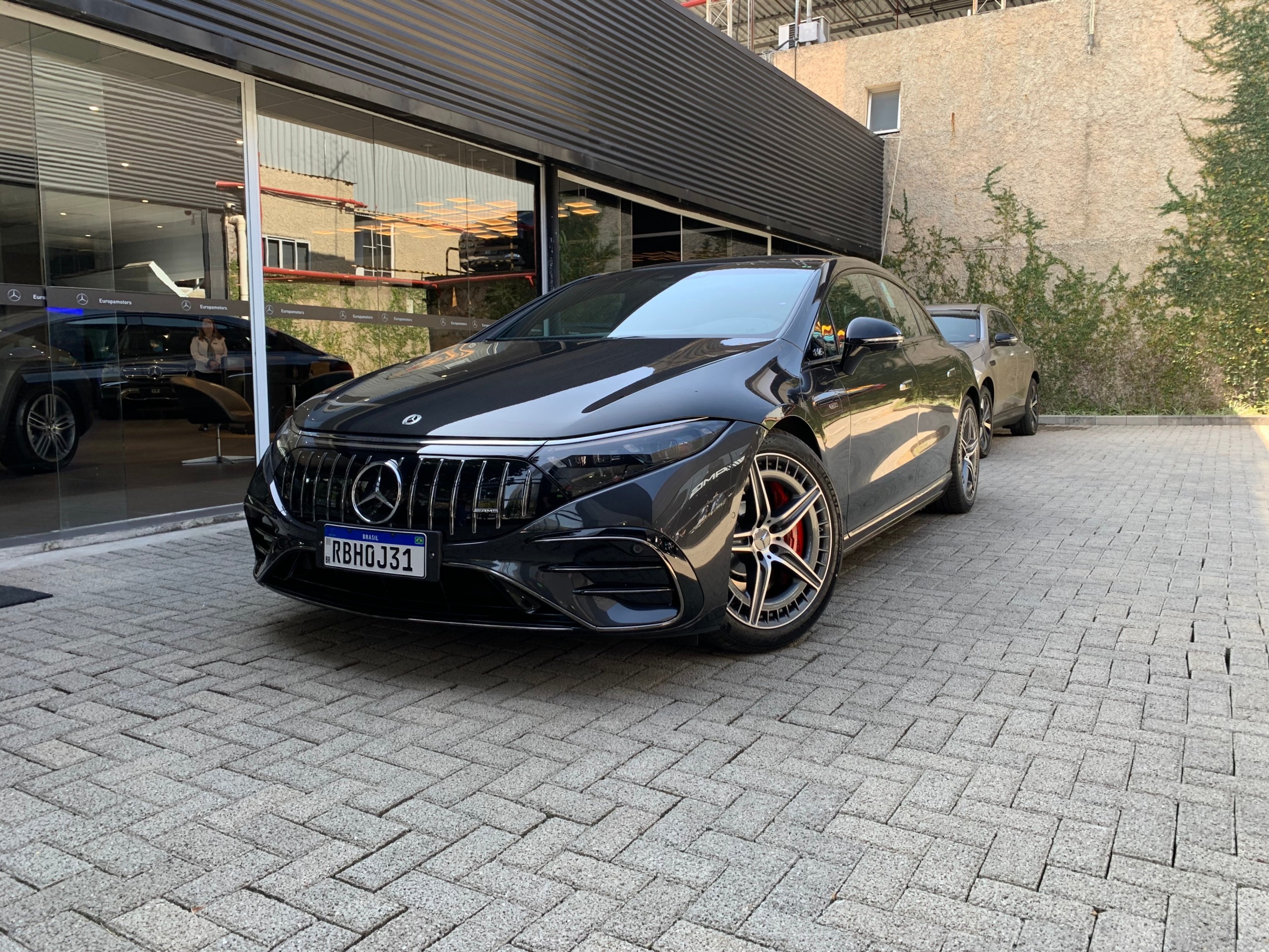 Mercedes-Benz EQS 53 AMG. Foto: Divulgação