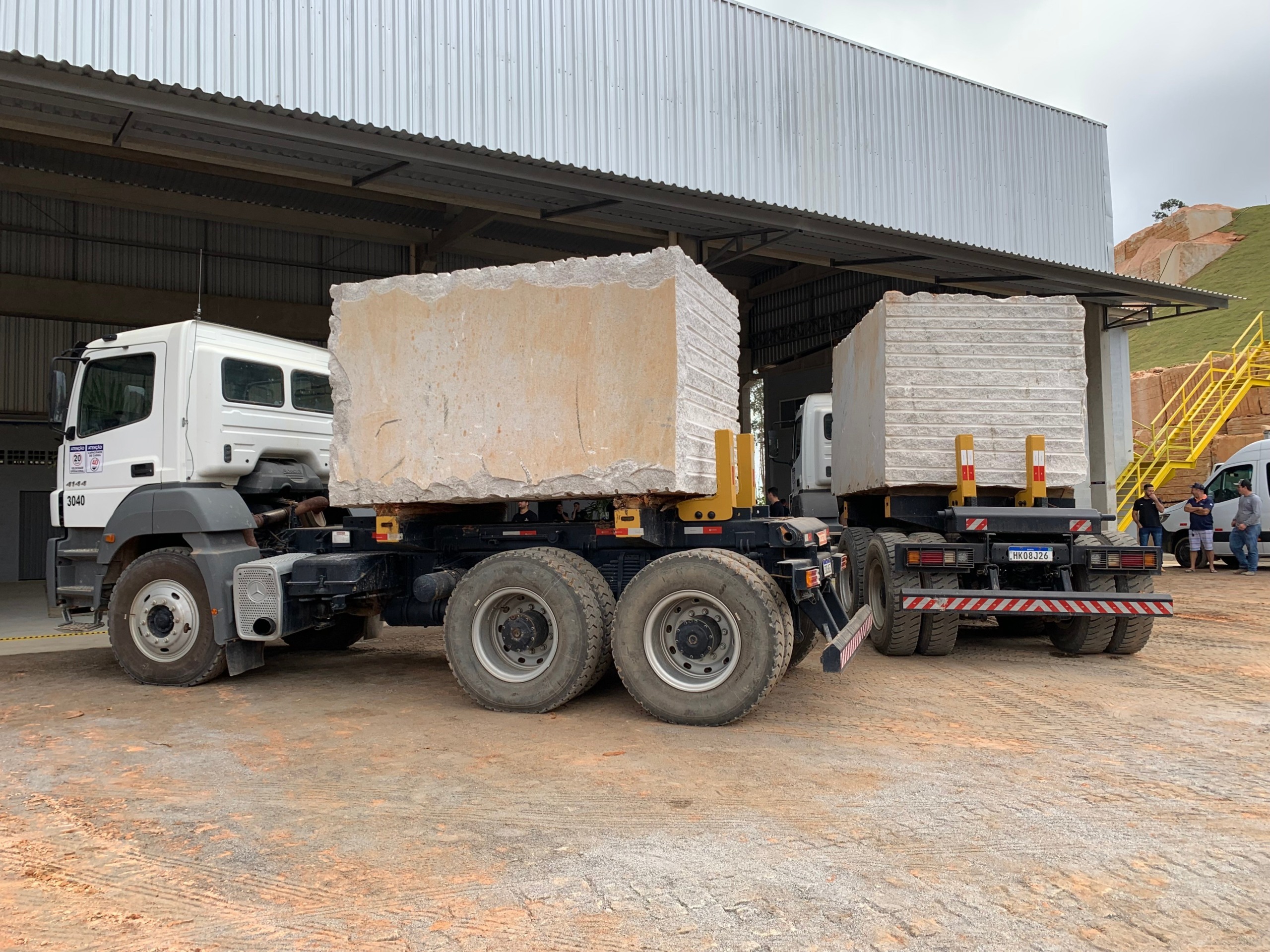 Mercedes-Benz Arocs 8x4. Foto: Guilherme Menezes /iG Carros