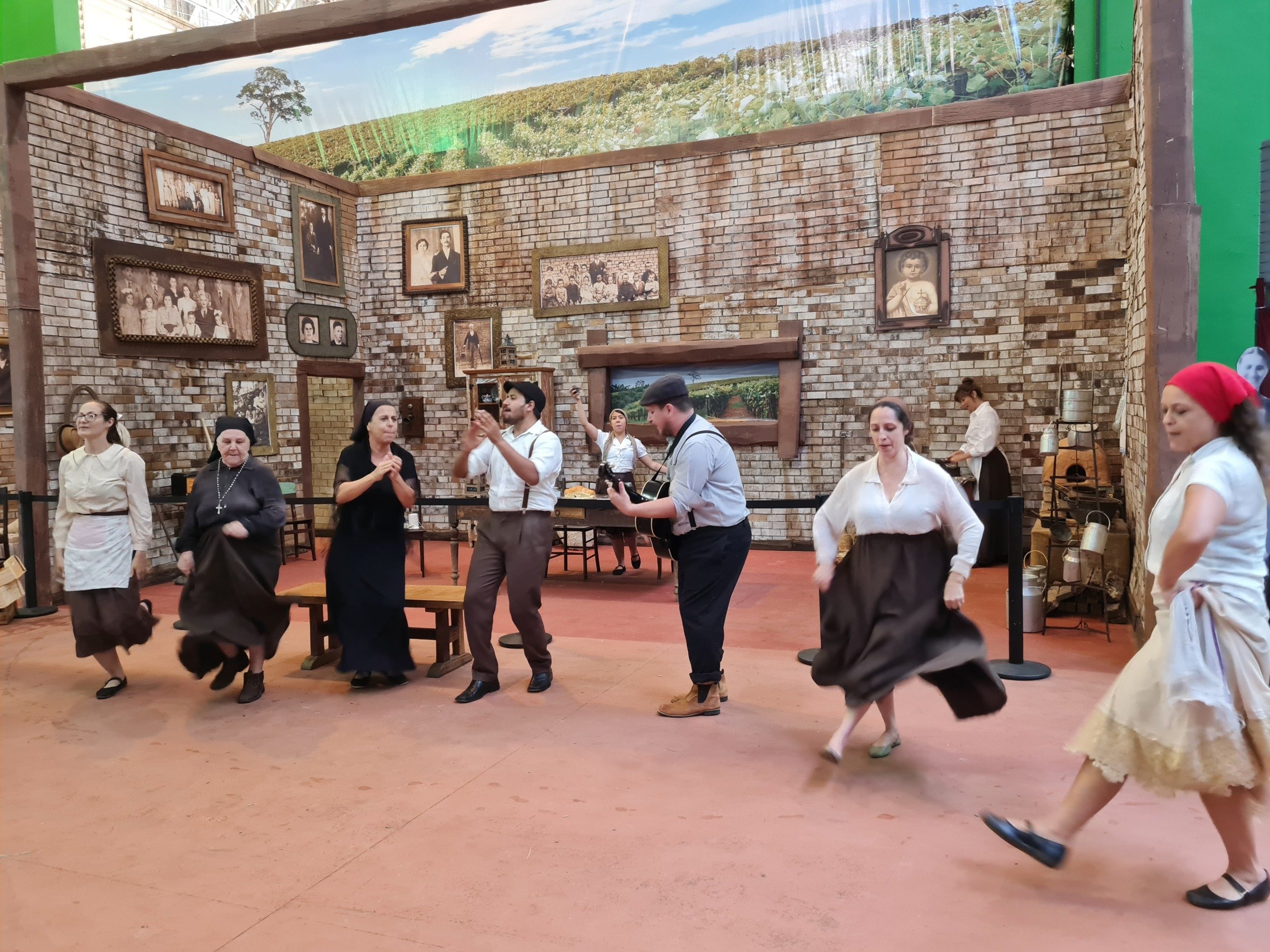 Colonos na Vila Italiana