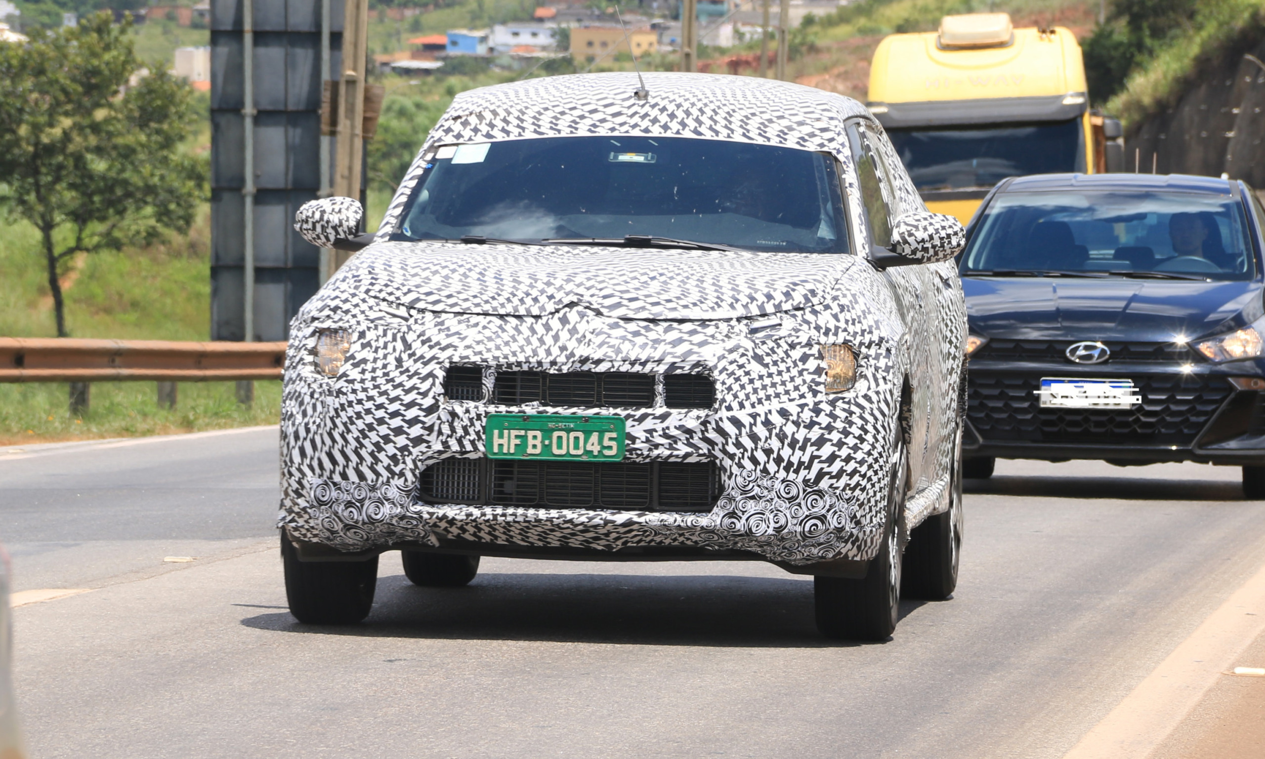 Novo C3 Aircross é chamado pelo nome código CC24. Foto: Marlos Ney Vidal/Autos Segredos