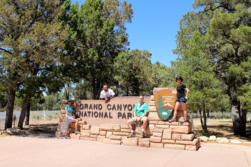 Rafaella Ferraz em viagem pelo Grand Canyon