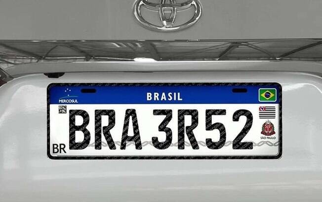 Placas do Mercosul