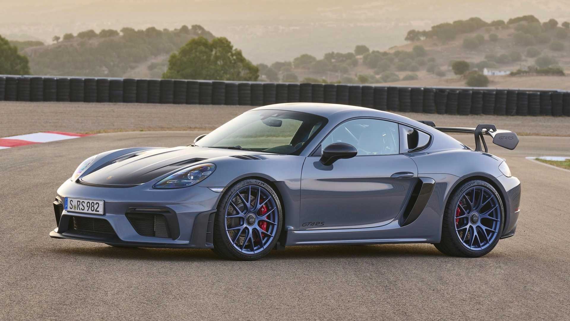 Porsche 718 Cayman GT4 RS. Foto: Divulgação