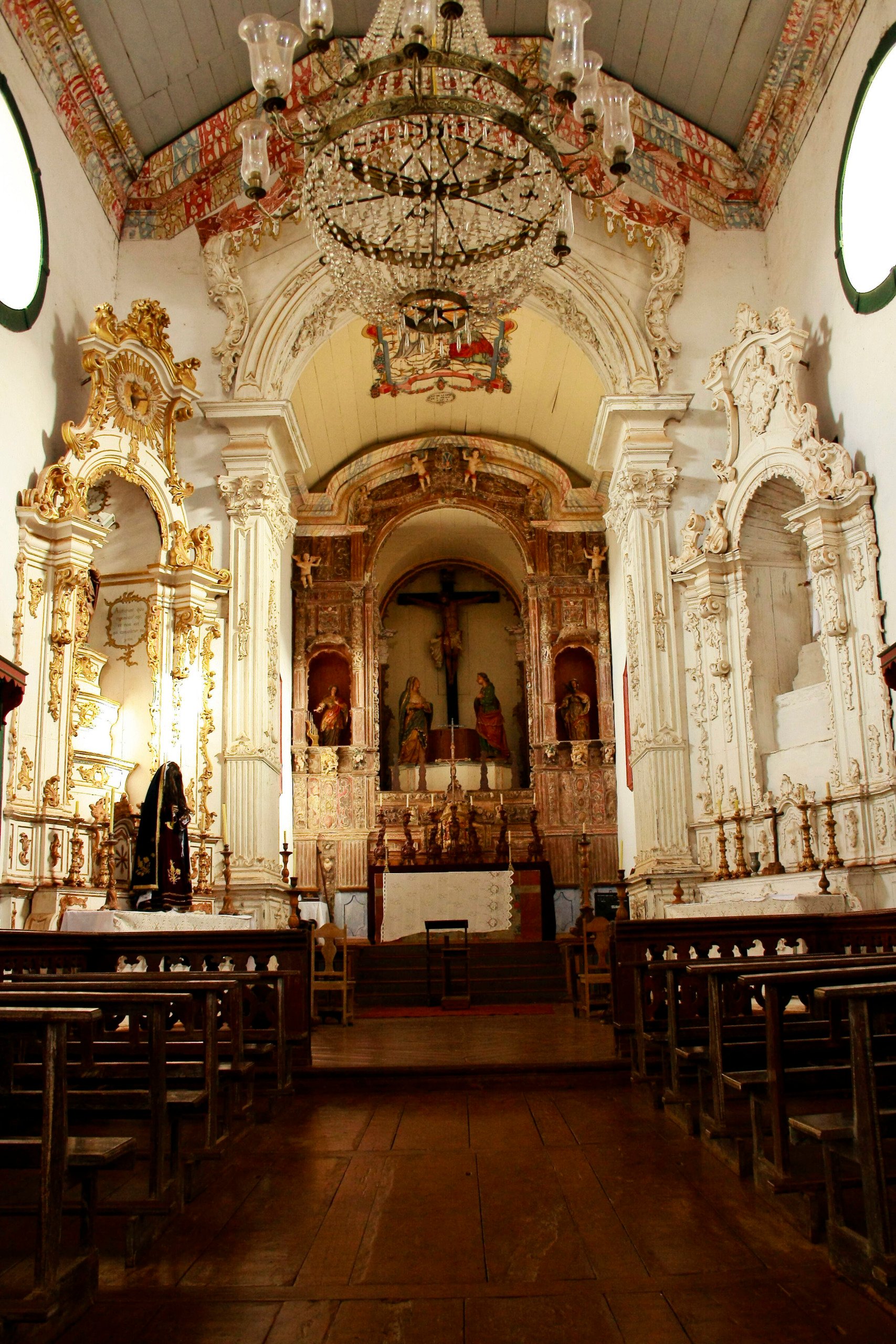 Interior da Igreja de São João Evangelista. Foto: Felipe Carneiro