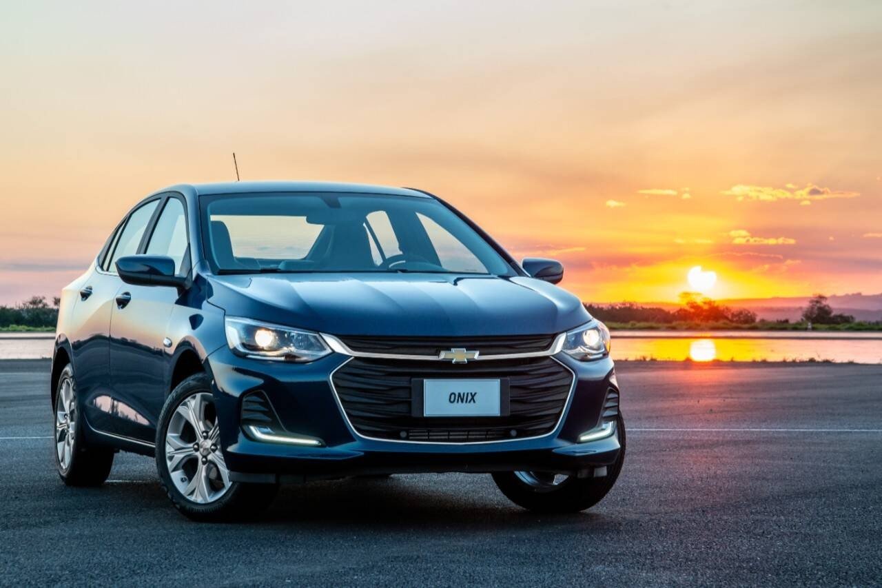 Novo Chevrolet Onix Hatch. Foto: Divulgação