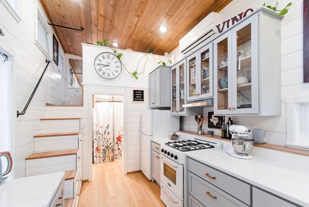 Casa rústica móvel MitchCraft Tiny Homes. Foto: Divulgação