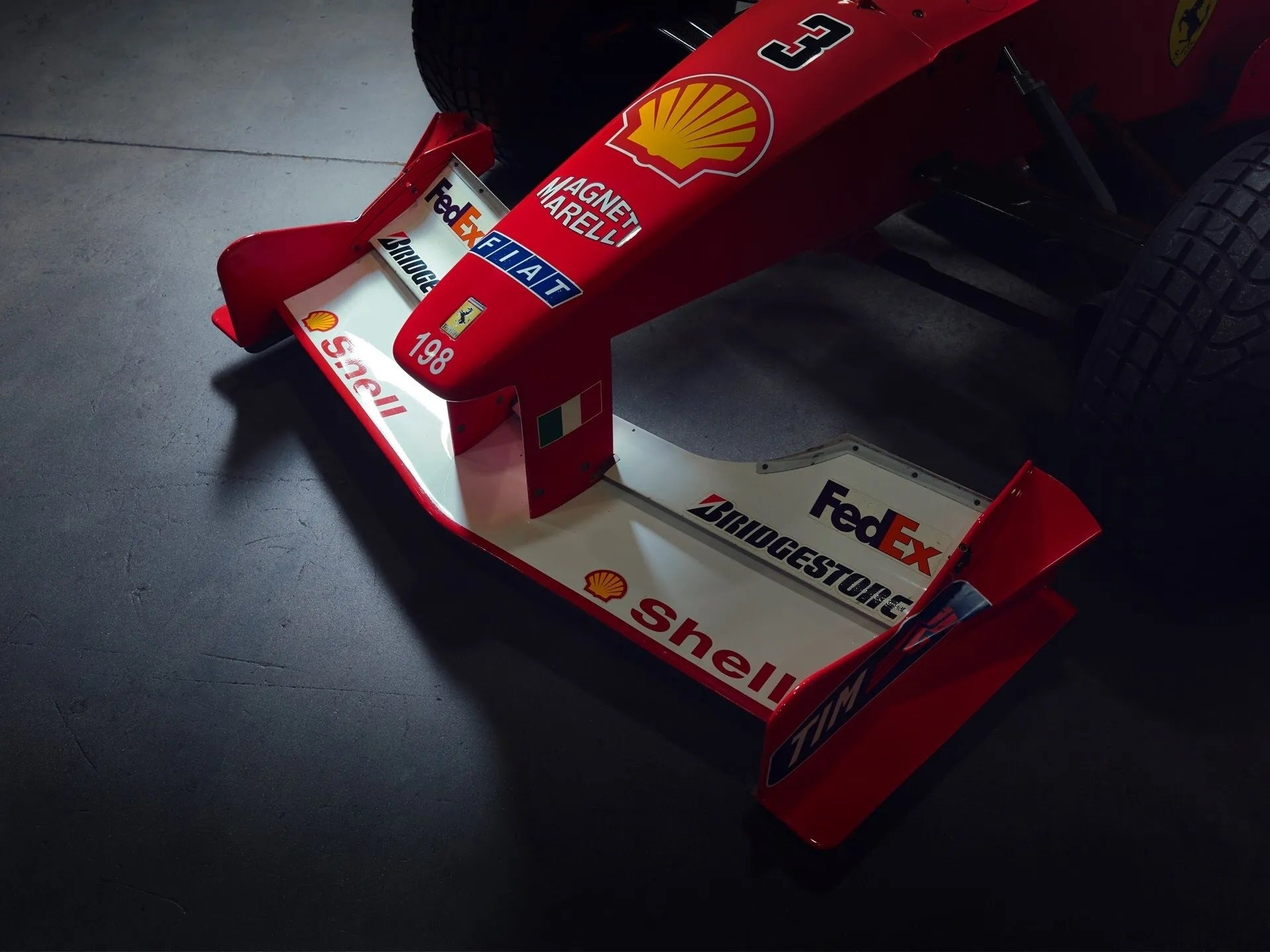 Ferrari F1-2000 Chassis 198. Foto: Reprodução