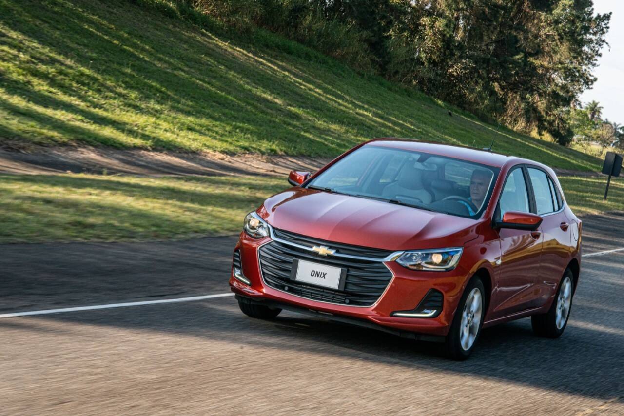 Novo Chevrolet Onix Hatch. Foto: Divulgação