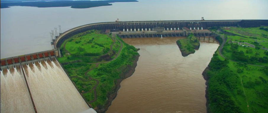 Usina de Itaipu.