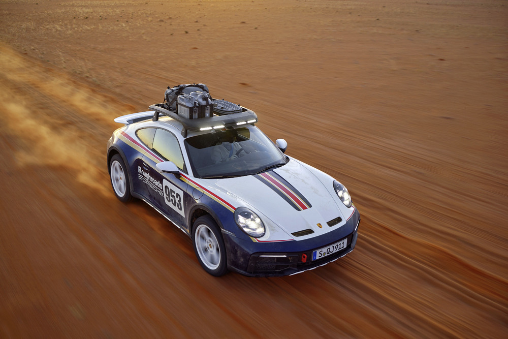 Porsche 911 Dakar. Foto: Divulgação