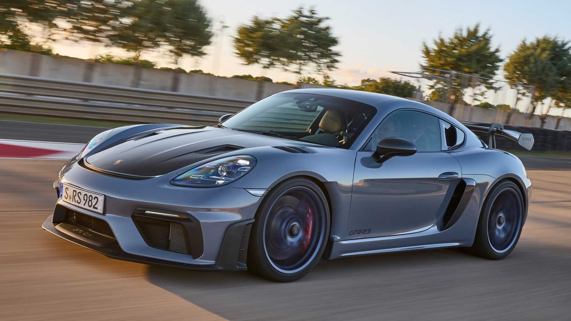 Porsche 718 Cayman GT4 RS. Foto: Divulgação