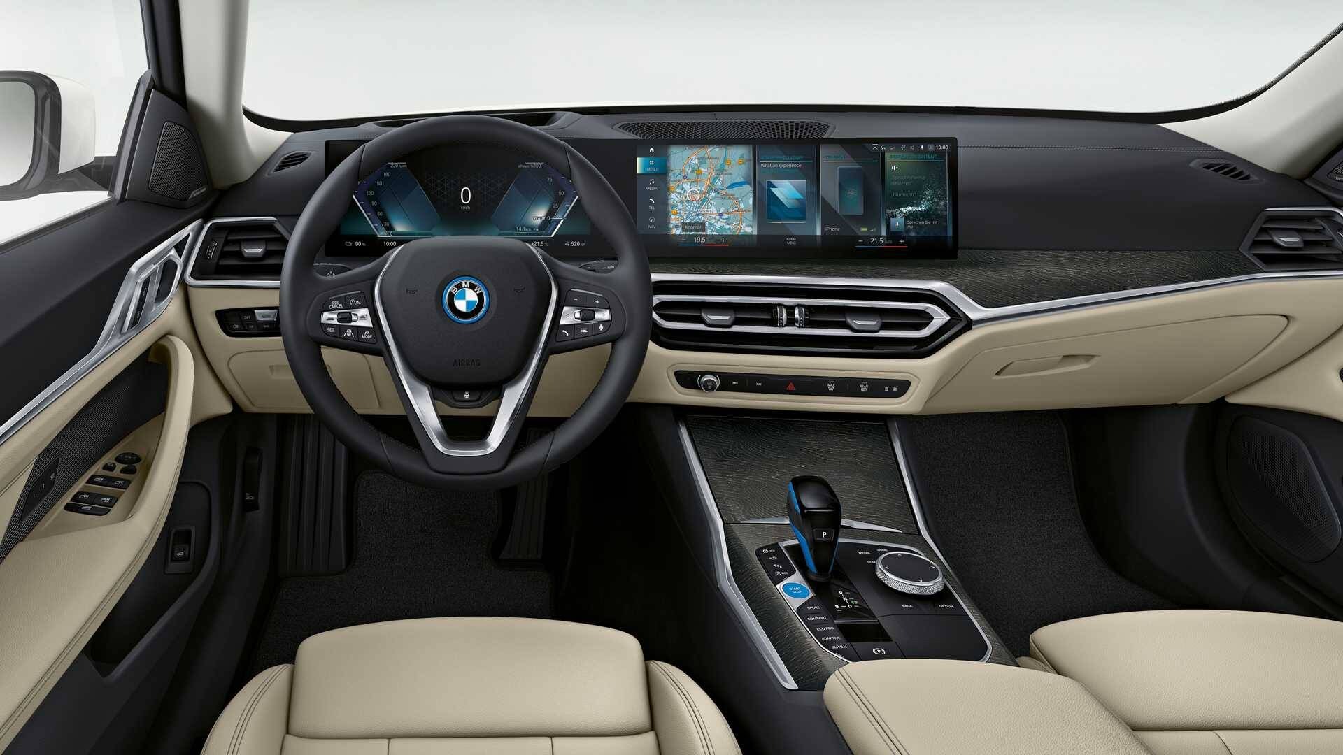 BMW i4. Foto: Divulgação