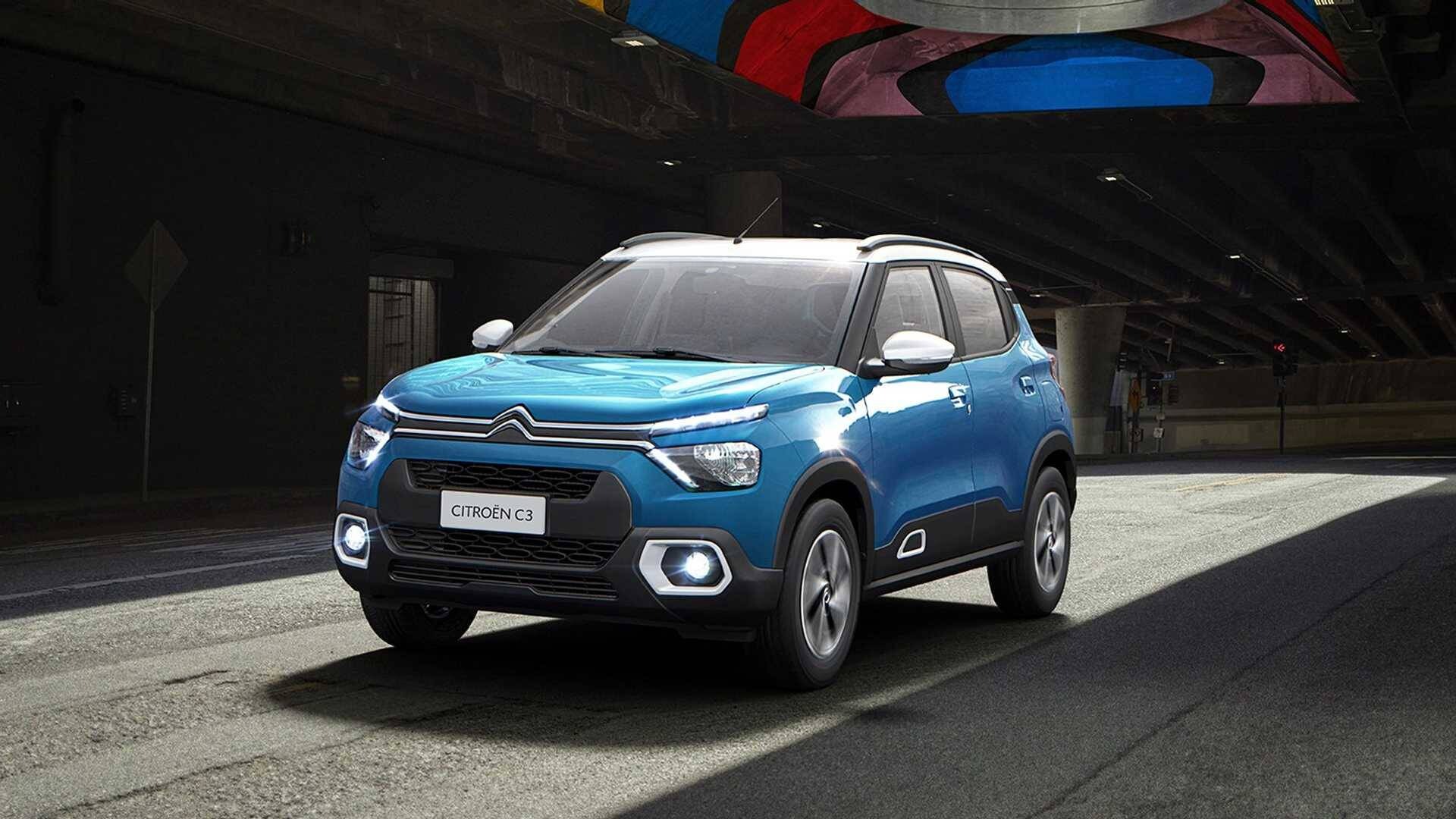 Citroën C3 2022. Foto: Divulgação