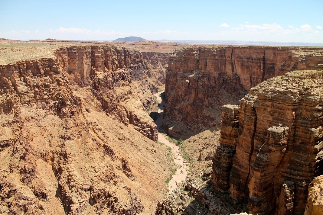 Rafaella Ferraz em viagem pelo Grand Canyon