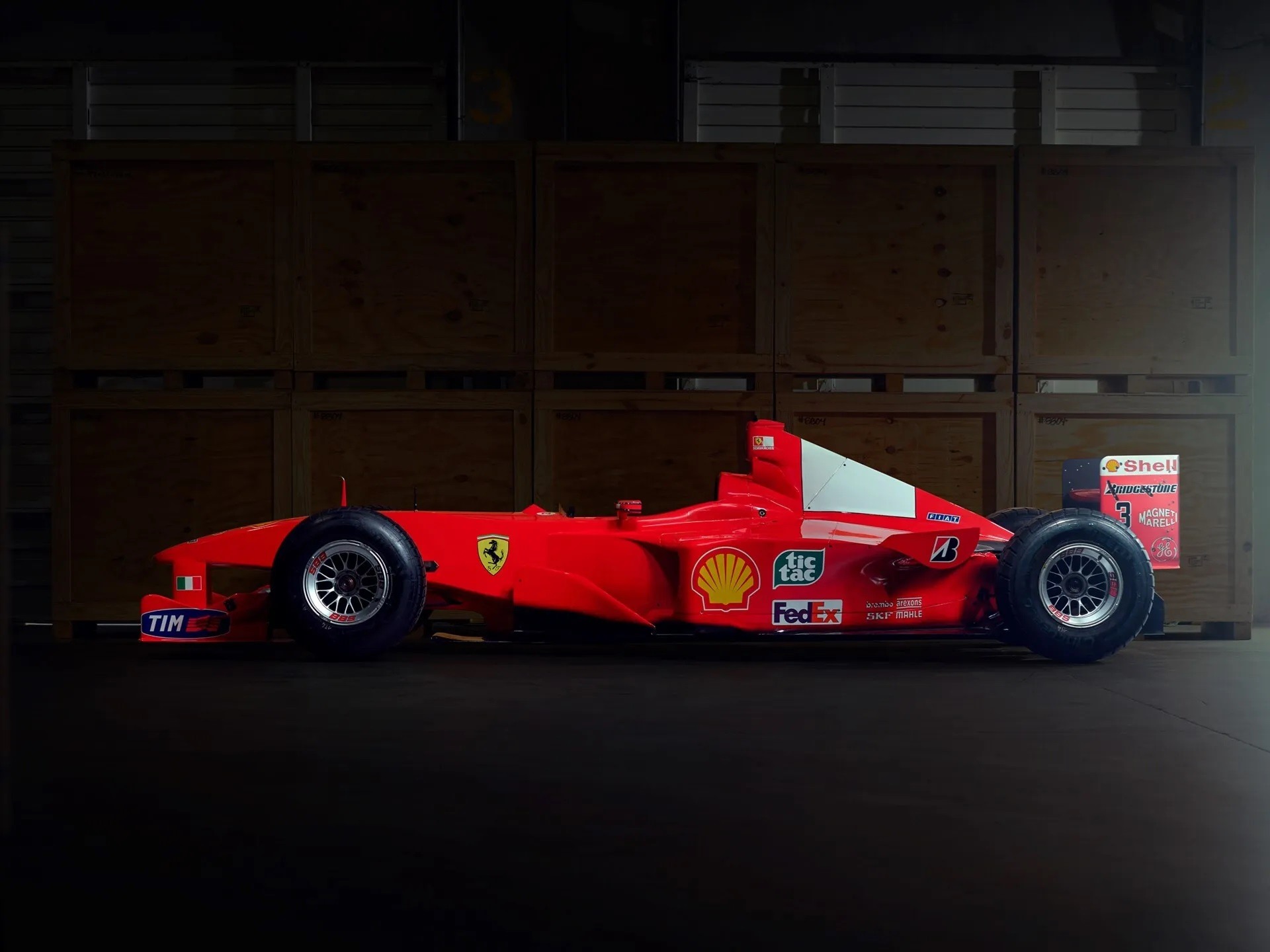 Ferrari F1-2000 Chassis 198. Foto: Reprodução